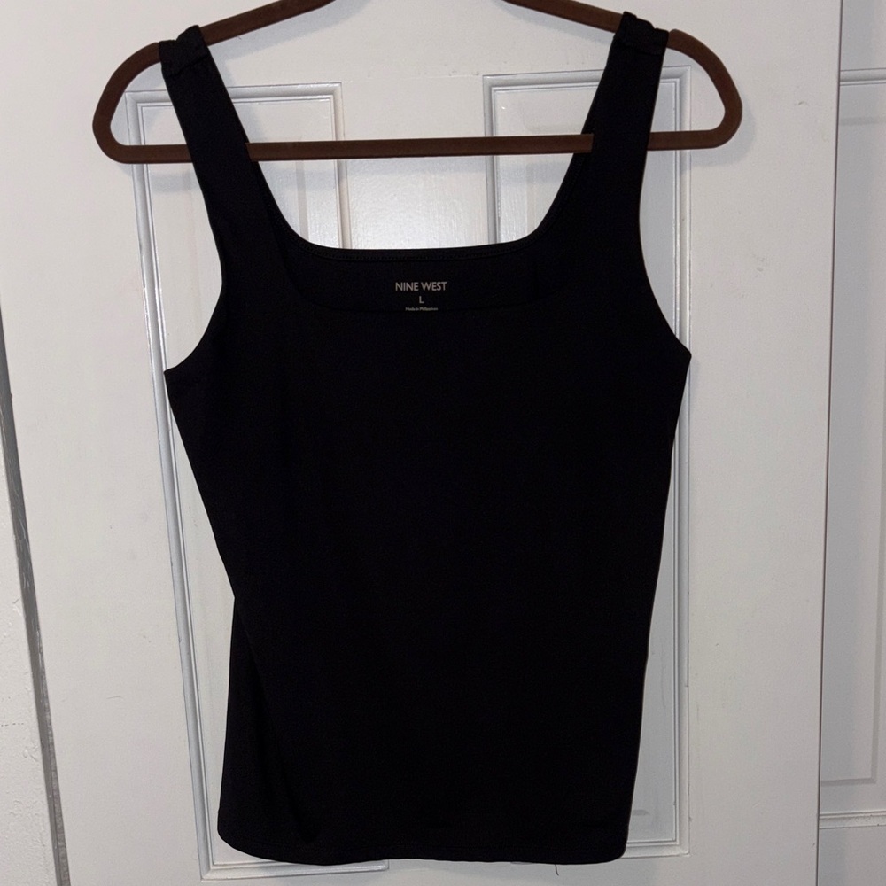 Nine West Classic Black Tank Top